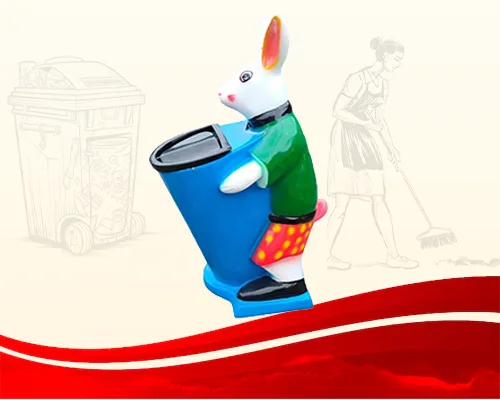 Fiber Park Dustbin