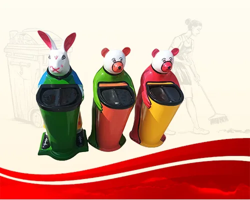 Fiber Quattro Dustbin